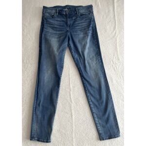 KUT From The Kloth Toothpick Skinny Jeans Womens 14 Blue High Rise Stretch Denim